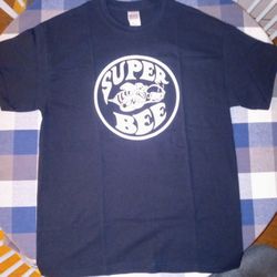 Men's Mopar (Super Bee) Large Black T-SHIRT 