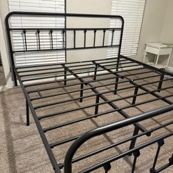 King size bed frame