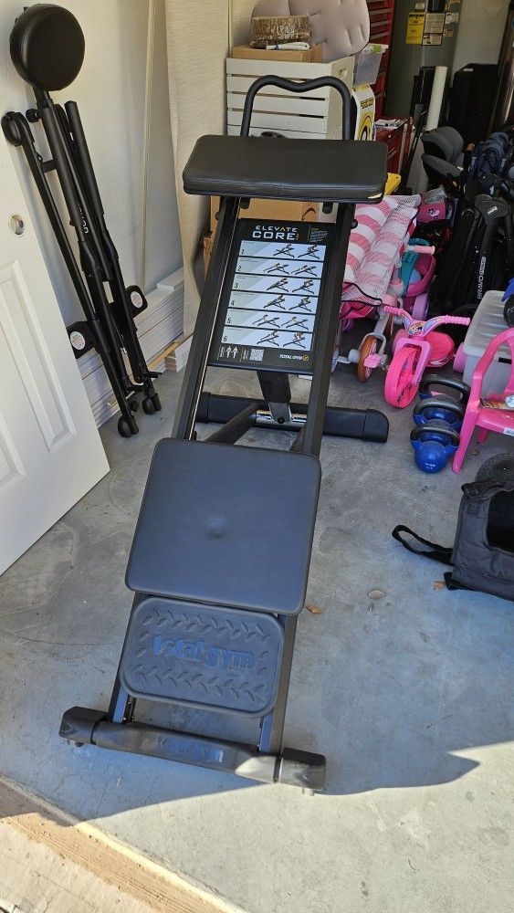 Total Gym Elevate Core Adj Ab Machine