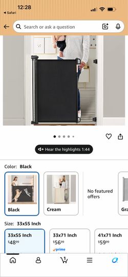 Momcozy baby gate