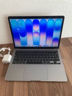 MacBook Air 13 (M1 chip / Latest OS 26 Tahoe) 8GB Memory Good Laptop (100% Battery )