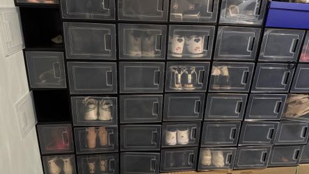 Stackable Shoe Storage Boxes