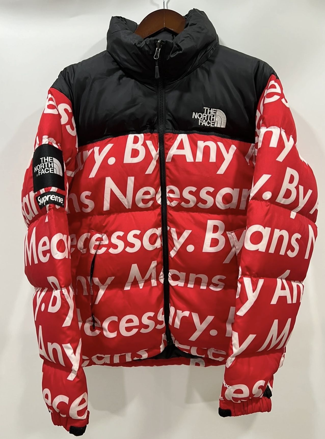 Supreme X The North Face By Any Means Necessary Red Men