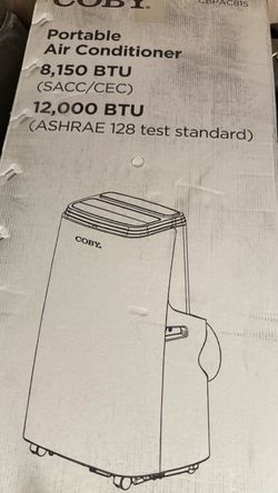 Coby Portable Air Conditioner 12000 BTU