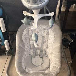 Graco Gray Baby Swing 
