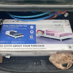Sleep And Store Toddler Bed 