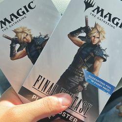 Magic The Gathering Final Fantasy Play Booster Sleeved Packs