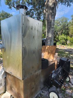 Stainless steel smoker