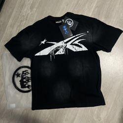 Hellstar Black Graphic Tee – Limited Design, New w/ Tags