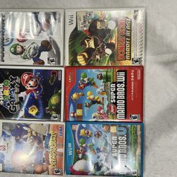 Mario wii cheap games for sale