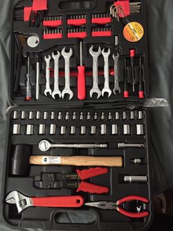 122pc mechanicTool box set