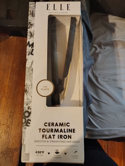 ELLE CERAMIC TOURMALINE FLAT IRON