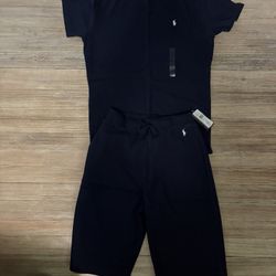 Men’s Small Polo Pajama Set