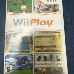 Wii Play (CIB - Complete In Box)