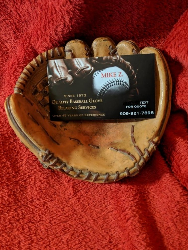 Quality Baseball Glove Relacing