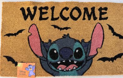 New Oversized Disney Stitch Coir Doormat Please Read Post Before Messaging