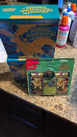 Ascended Heroes Etb (x4) 2 Pack Blister (x2)
