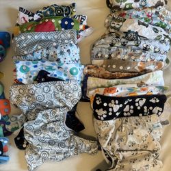 Reusable Diapers And Diaper Inserts
