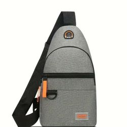 Shoulder Crossbody Backpack Gray Color. 
