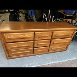 4 Piece Bedroom Set Dresser Mirror Head Board Night Stand