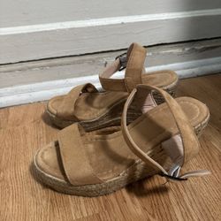 Beige Wedges 