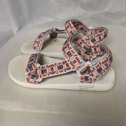 Sole Mates River Sandals 7/8 Multi Color