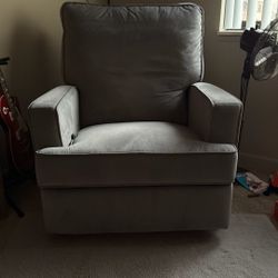 Plush Reclining Glider/Swivel