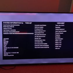Vizio 4K 50 Inch T.V