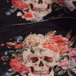 Skull Comforter Set