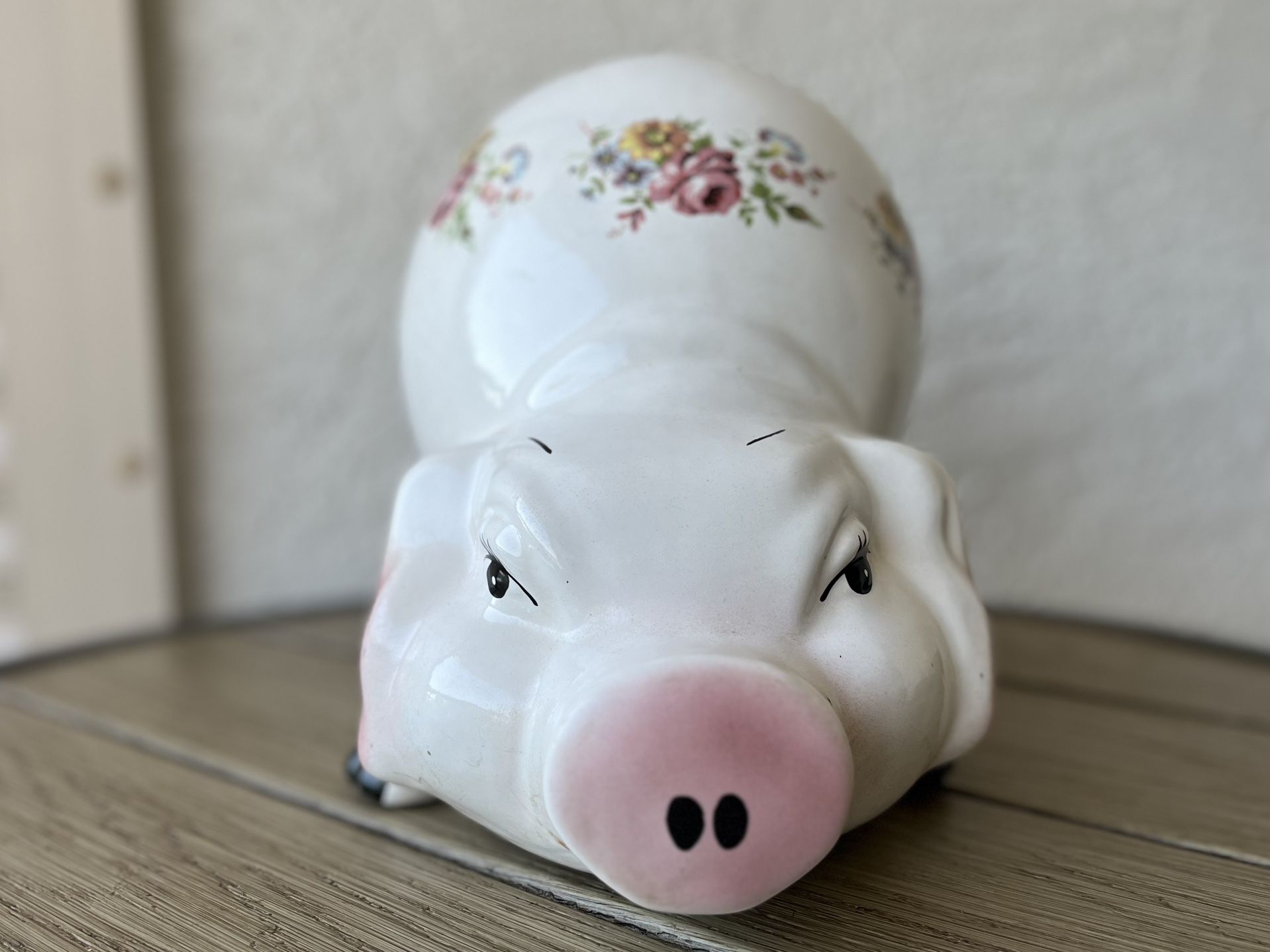 Porcelain Piggy Bank, Large 