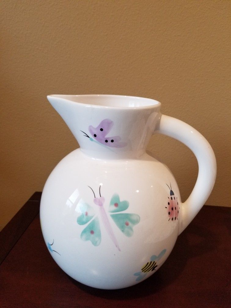 China Home International Water Pitcher - 9 1/2" Tall