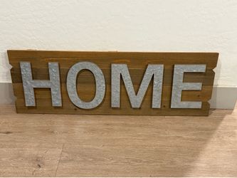 HOME sign