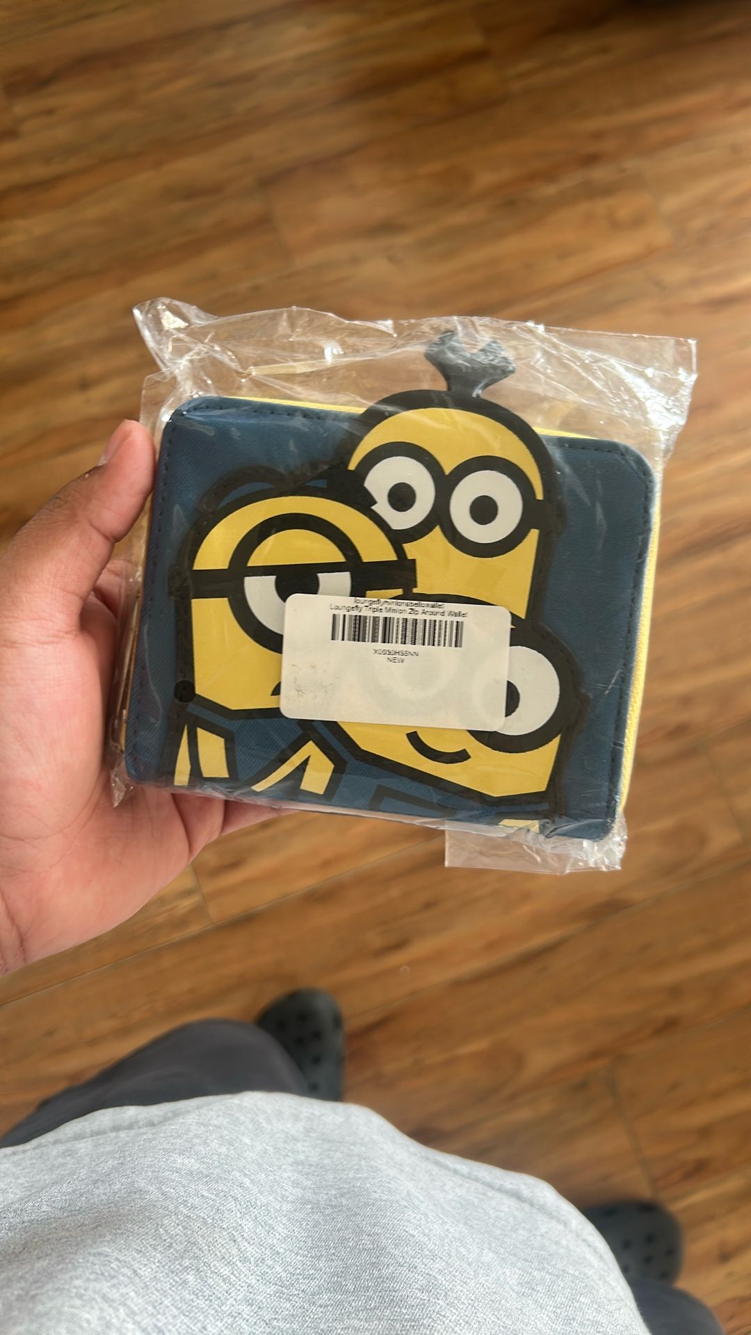 Minions Triple Loungefly Zip Wallet