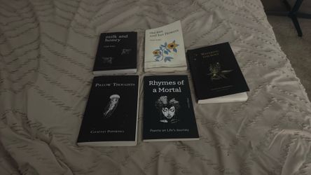 5 poetry books all for $20