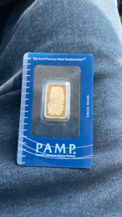 Pamp suisse 10 gram gold bar
