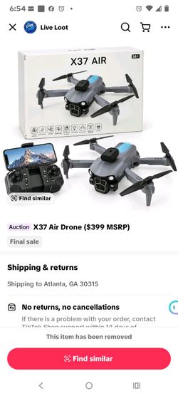 X 37 Drone