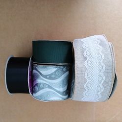 Variety Of 4 Ribbons 