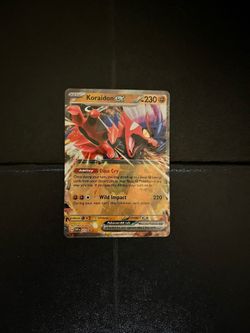 Koraidon EX Pokémon Card