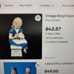 Vintage Bing & Grondahl Danish Porcelain 