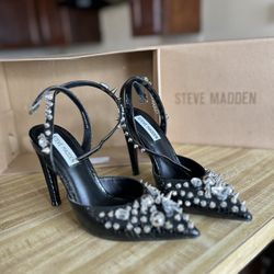 Black Multi Steve Madden Heels 