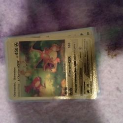 Charmander Gold Card 450