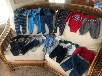BOYS SIZE 6-9 MONTHS CLOTHES