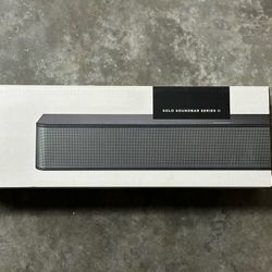Bose Solo II Sound Bar New Sealed In Box