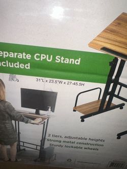 Sit & Stand Desk