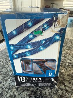 18 ft rope lighting Blue