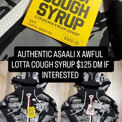 ASAALI X AWFUL LOTTA COUGH SYRUP