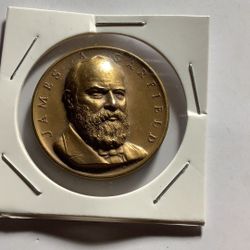James Garfield , McKinley , Madison Bronze Token/ Coin For Sale 