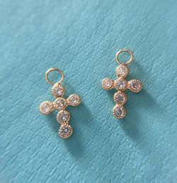 9K Gold Earring Charms NEW