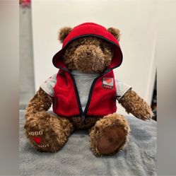 Wish Bear Love 26-30" Teddy Bear Great condition  2000-2001  Removable Hoodie & shirt