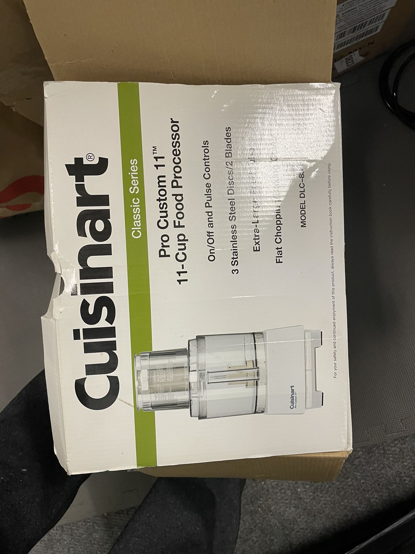 Cuisinart Pro Custom 11 Cup Food Processor Model DLC-8S
